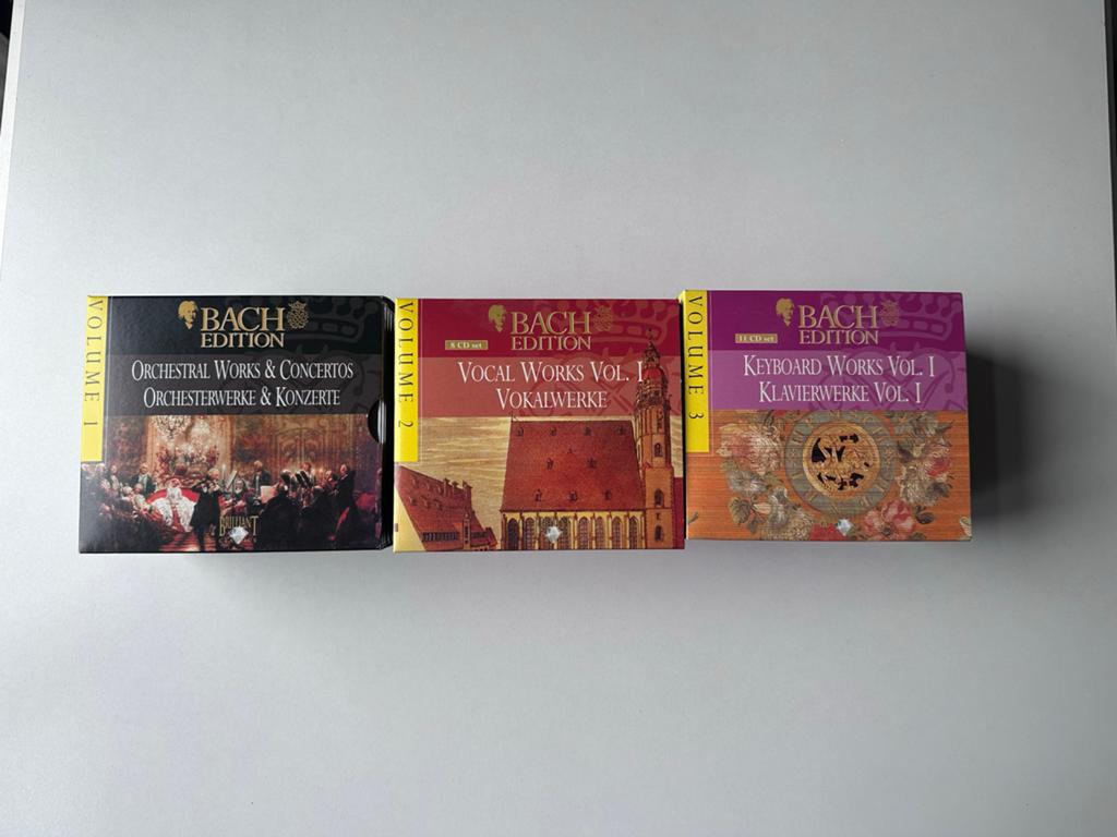Bach Edition - 3 Delige CD Boxs, 28 CD's - Klassieke Muziek, Cd's en Dvd's, Cd's | Klassiek, Boxset, Ophalen of Verzenden, Zo goed als nieuw