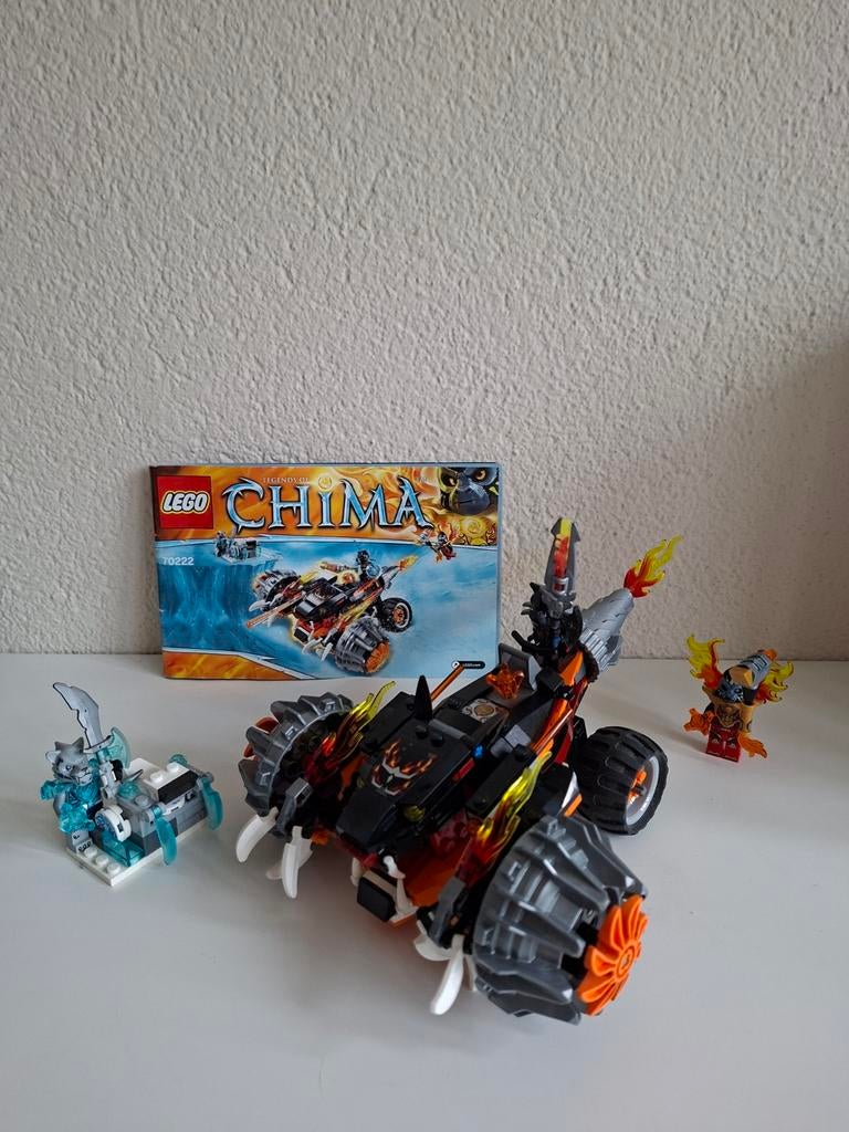 Lego Chima 70222 Tormak's Shadow Blazer, Ophalen of Verzenden, Zo goed als nieuw