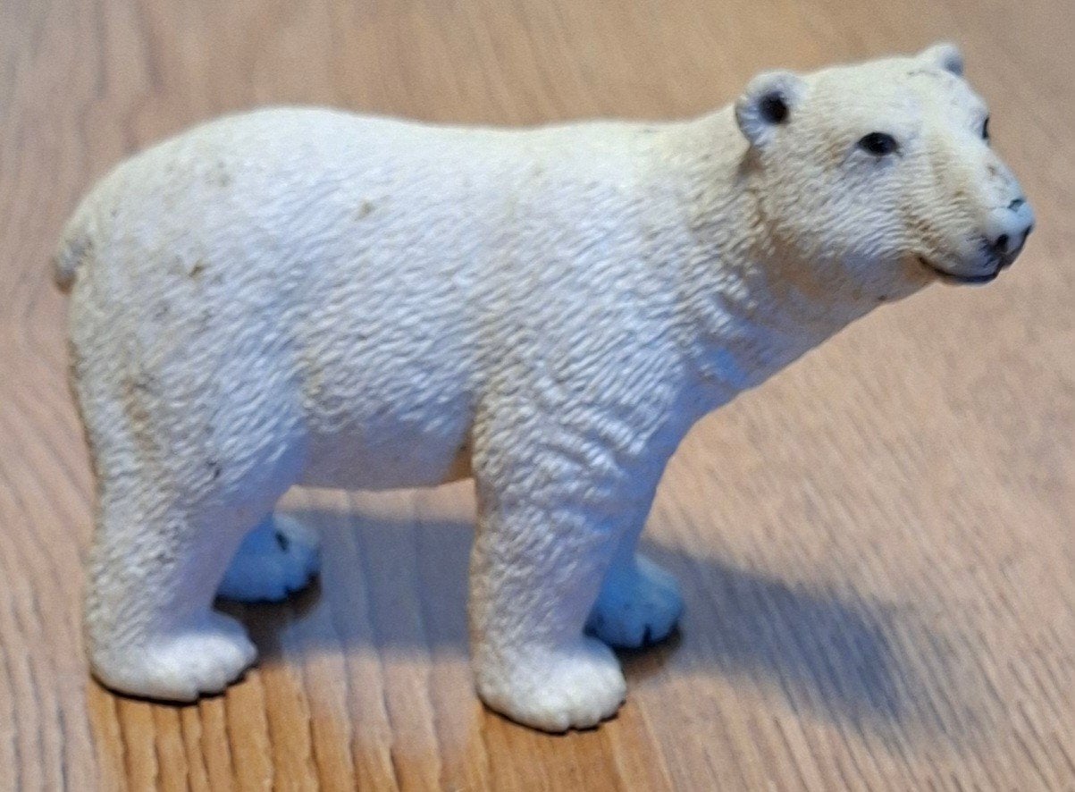 schleich ijsbeer, Ophalen of Verzenden, Zo goed als nieuw, Paard, Beeldje of Figuurtje