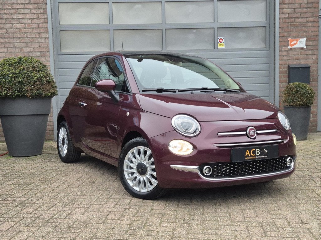 Fiat 500 0.9 TwinAir Turbo Lounge Panoramadak, Navigatie In, Voorwielaandrijving, Euro 6, Origineel Nederlands, Bedrijf