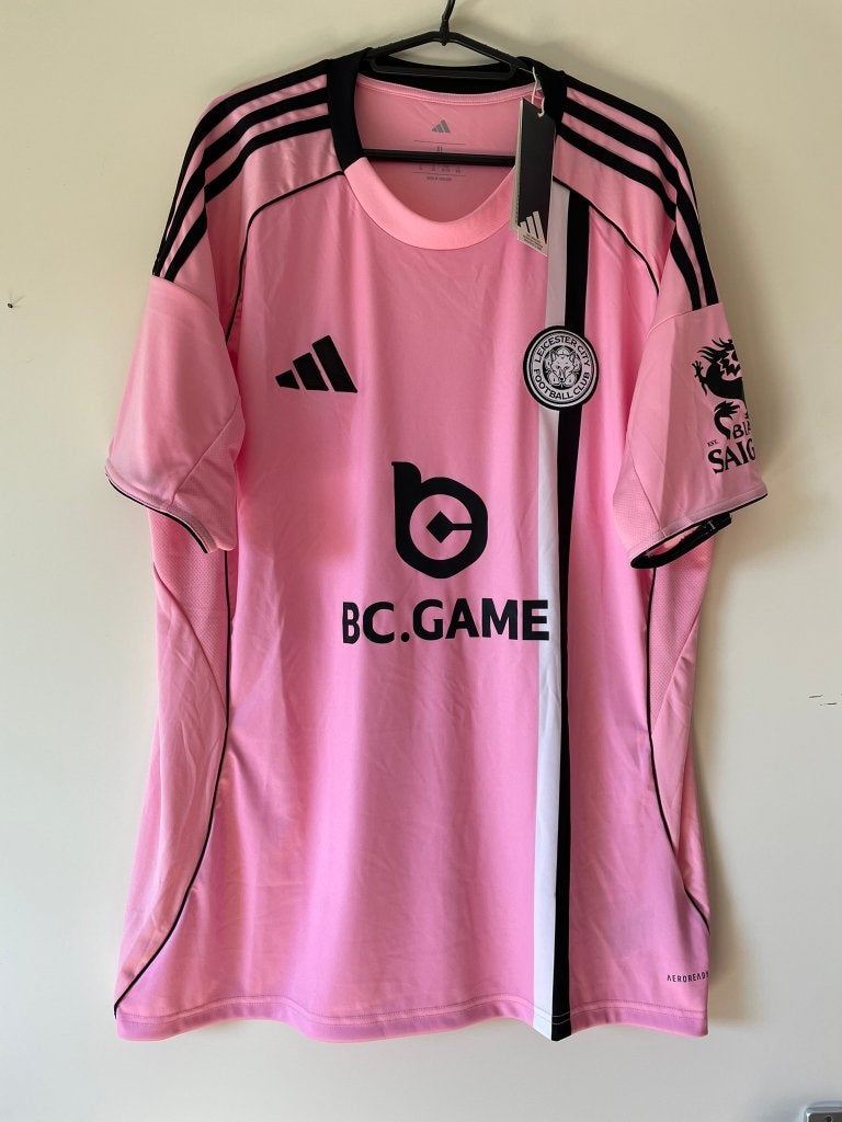Leicester City Adidas Voetbalshirt Maat XL Nieuw 25/26 Third, Kleding | Heren, Ophalen of Verzenden, Adidas, Roze, Voetbal