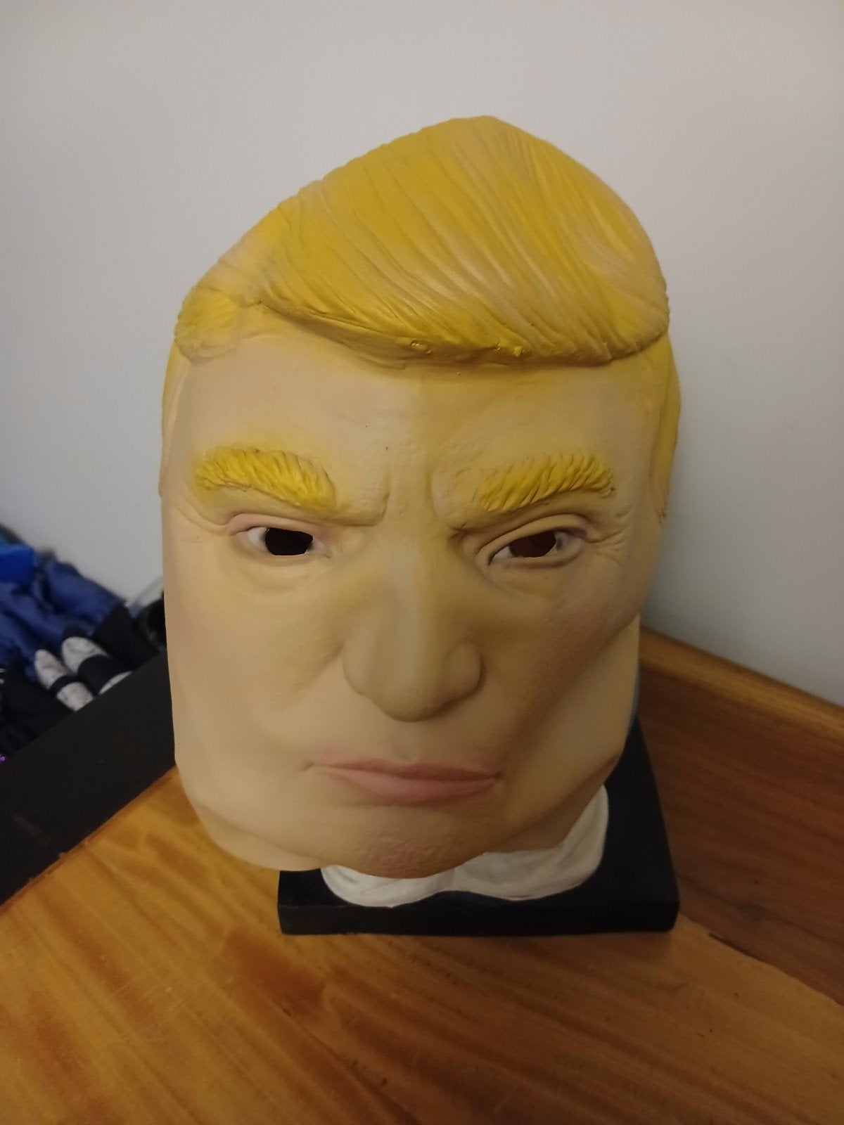 Donald Trump Masker - Perfect voor Feestjes en Carnaval, Ophalen of Verzenden, Gebruikt, Feestartikel, Carnaval