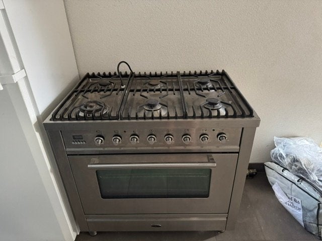 Boretti fornuis, Ophalen, Gebruikt, 60 cm of meer, Gas