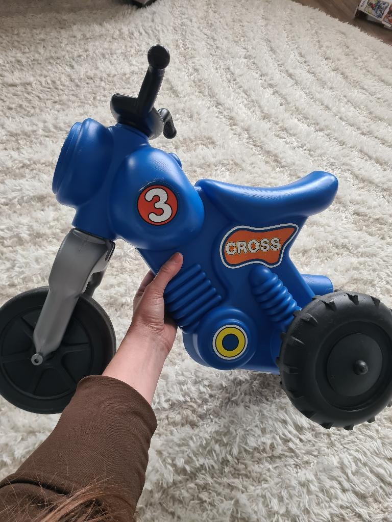 Loopmotor/speelgoed voor kinderen, plastic motorbike, Ophalen of Verzenden, Zo goed als nieuw