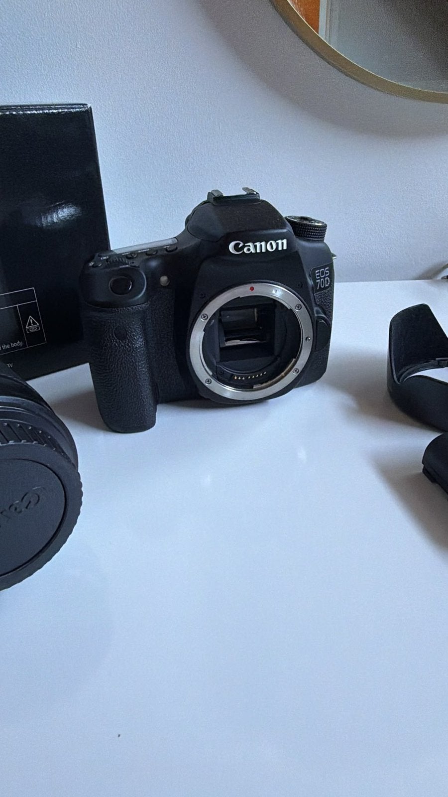 canon eos 70d, Audio, Tv en Foto, Ophalen, Gebruikt, Canon, 4 t/m 7 keer