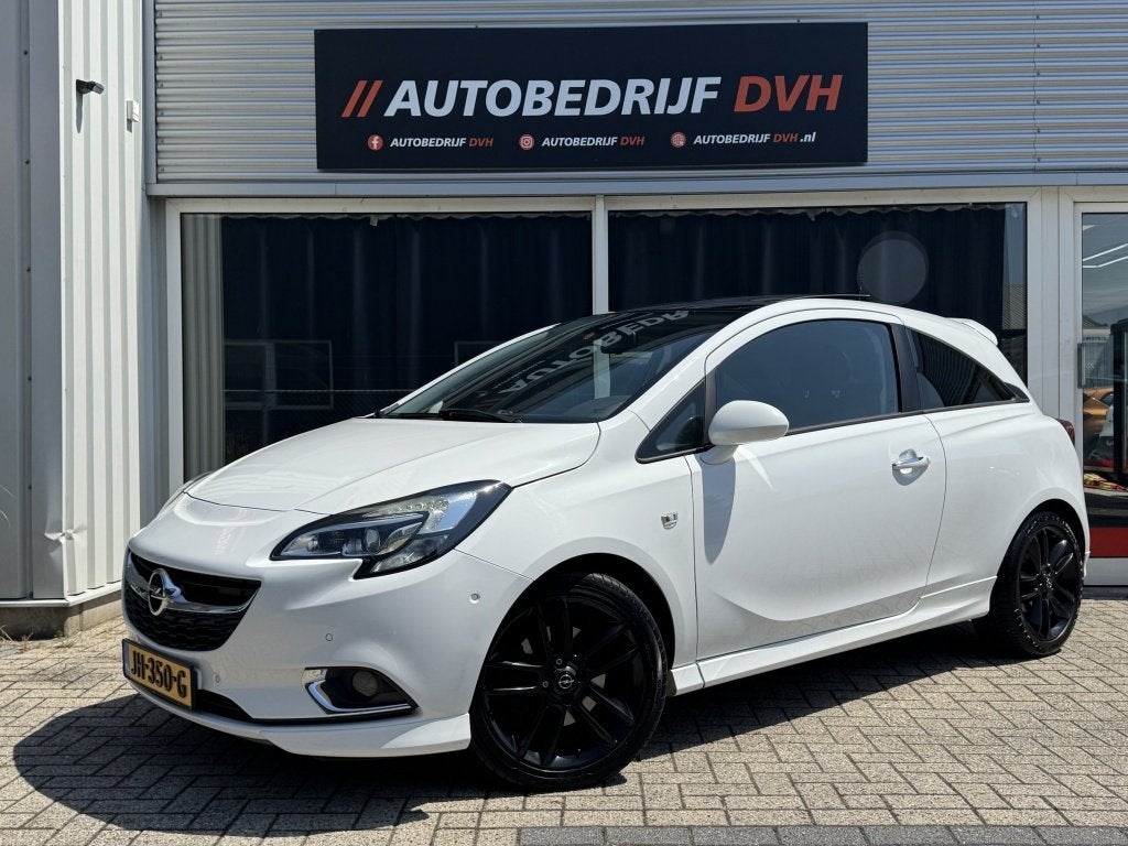 Opel Corsa 1.0 Turbo OPC-line/ Pano/ Stoel-stuurverw/ Camera, Auto's, Voorwielaandrijving, 1063 kg, Gebruikt, Euro 6