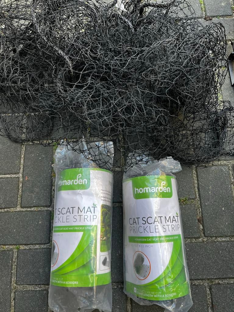 Kattenbarrière, spikes, dierenbarrière,  tuin, ,, Dieren en Toebehoren, Katten-accessoires, Ophalen of Verzenden, Zo goed als nieuw