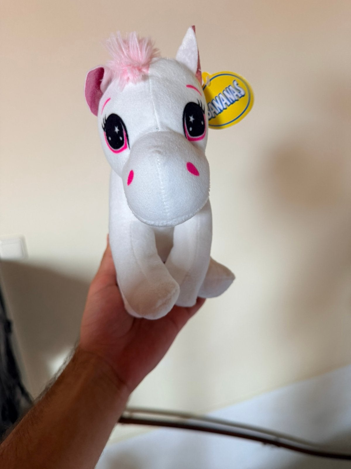 Roze Eenhorn knuffel, Kinderen en Baby's, Speelgoed | Knuffels en Pluche, Ophalen of Verzenden, Nieuw, Eenhoorn