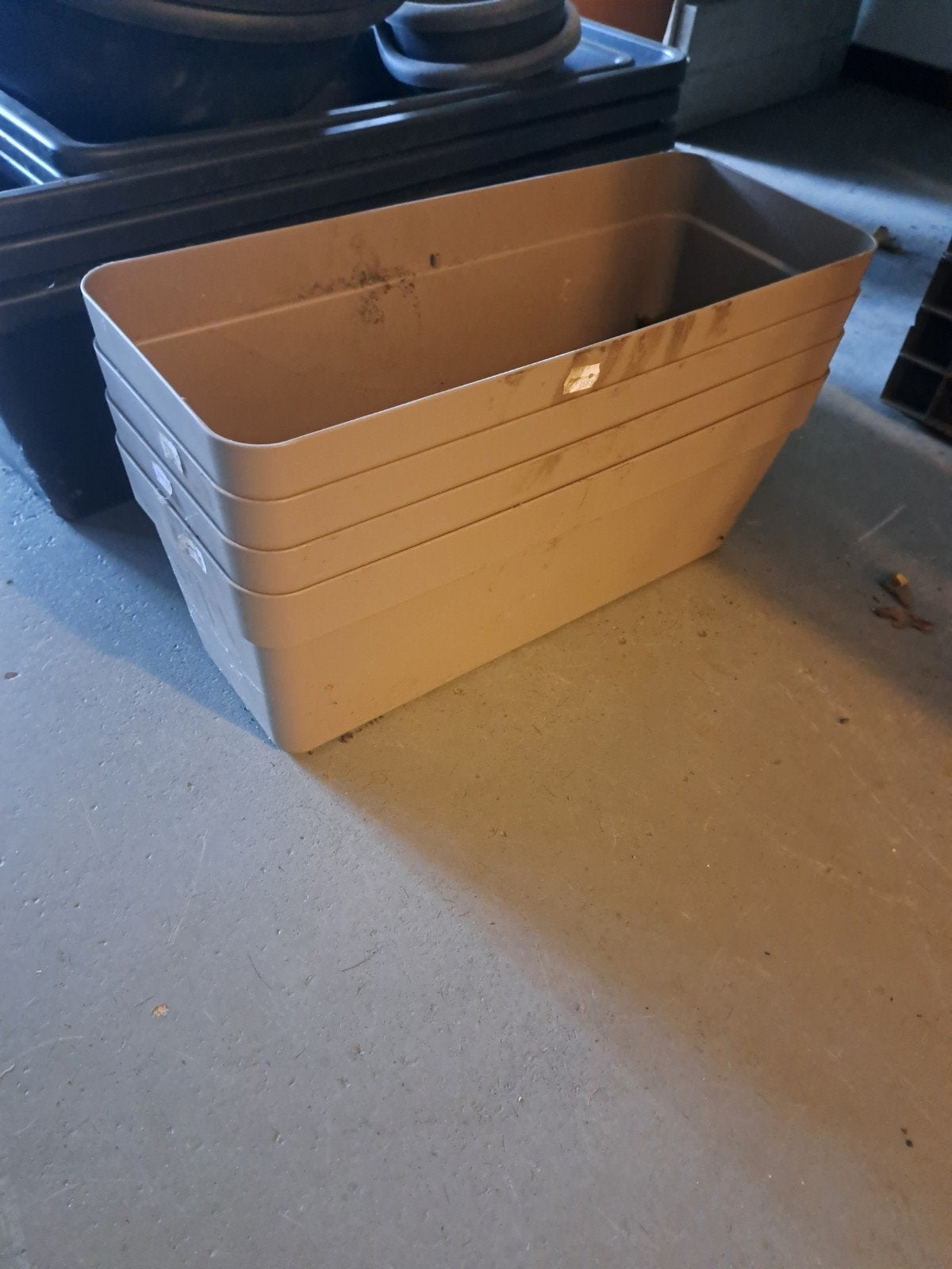 Plastic plantenbakken, Ophalen, Kunststof, Gebruikt, Minder dan 30 cm