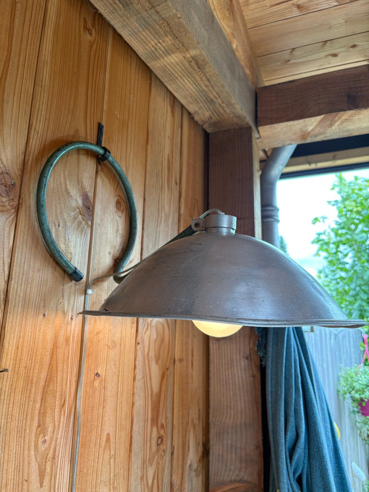 Vintage Industriële Wandlamp, Ophalen