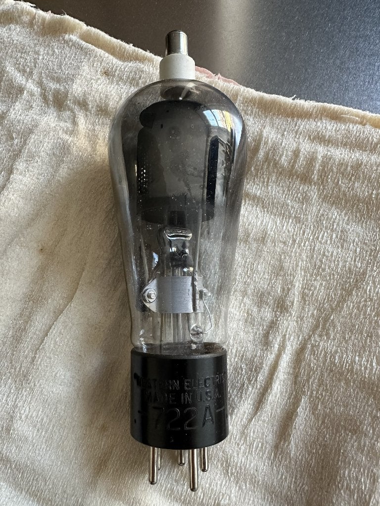 Western Electric 722A Thyratron, Audio, Tv en Foto, Ophalen of Verzenden, Buis of Buizen