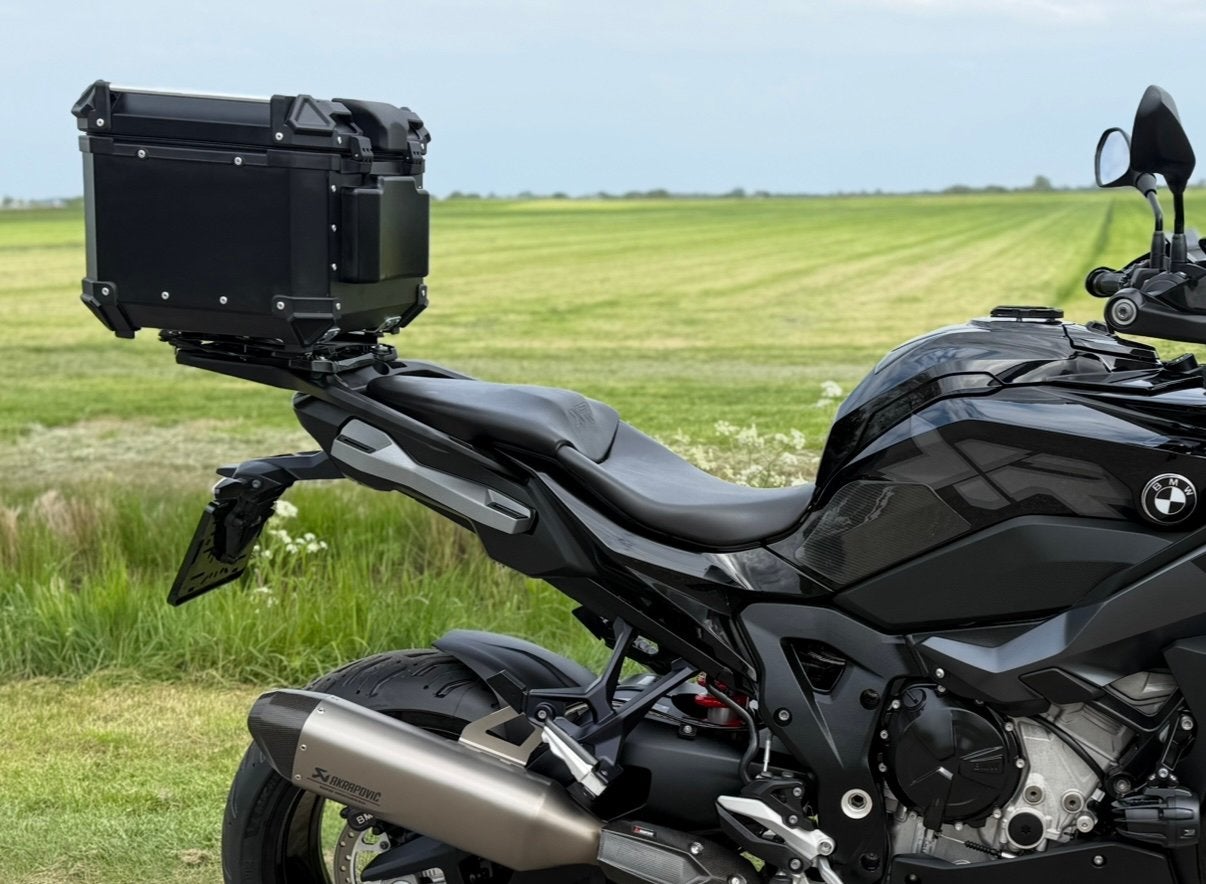 BMW S1000XR topkoffer & topkoffer drager ( koffer ), Ophalen of Verzenden, Zo goed als nieuw