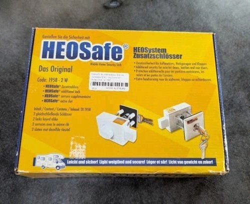Nieuw HEOSafe deurslot 1958 voor camper/caravan+ deur inzet, Ophalen of Verzenden, Nieuw