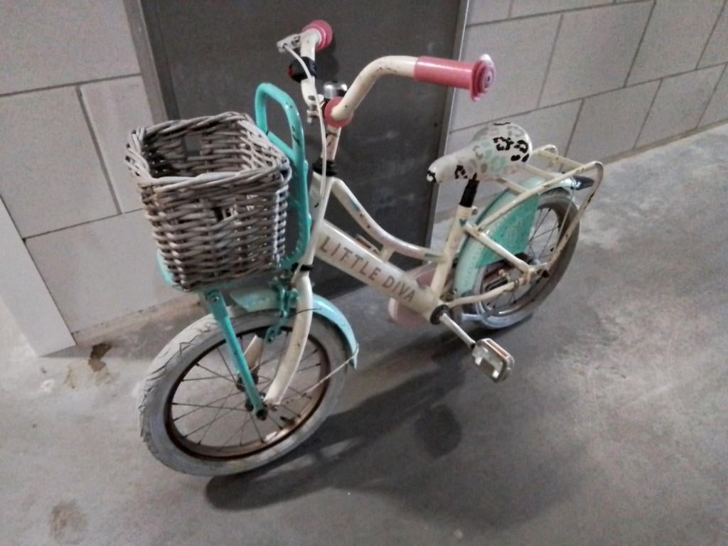 Little Diva kinderfietsje, Ophalen, Gebruikt
