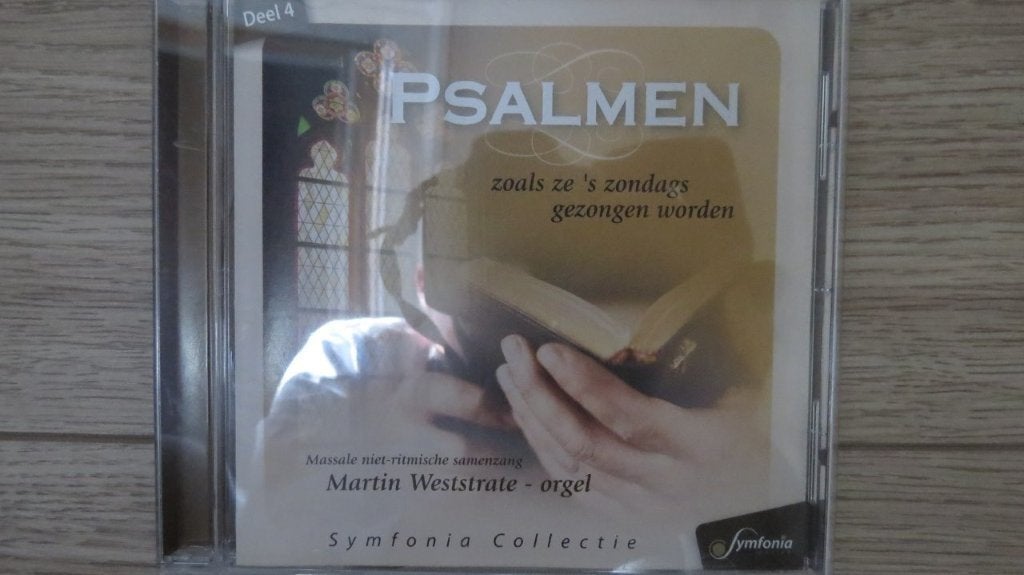 Cd orgel en samenzang: Psalmen deel 4, Martin Westrate, Ophalen of Verzenden, Zo goed als nieuw, Gospel