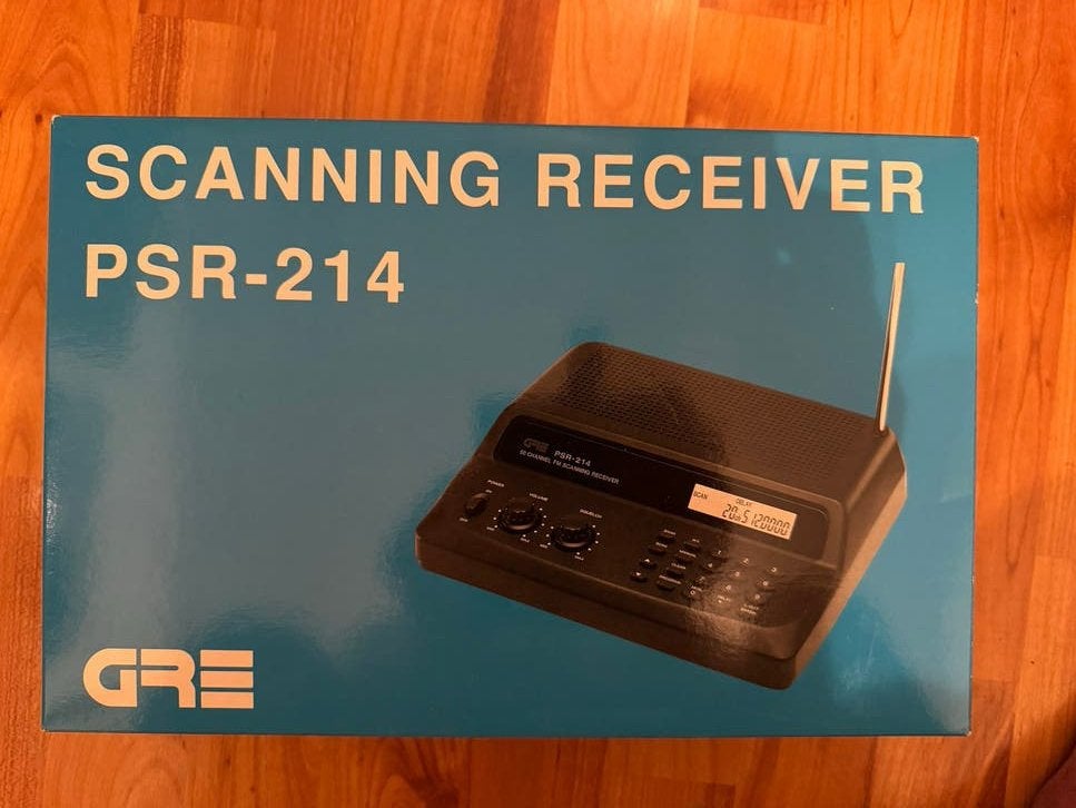 Scanning Receiver PSR-214 - Nieuw in originele verpakking, Ophalen of Verzenden, Nieuw