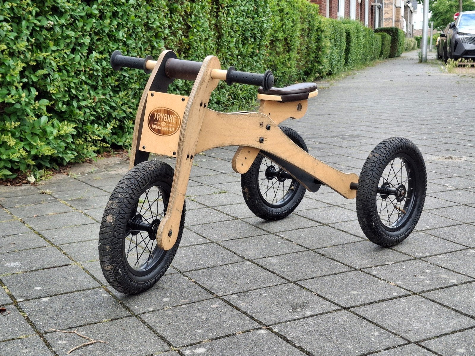 Trybike Wood 4-in-1, Ophalen, Gebruikt, Loopfiets