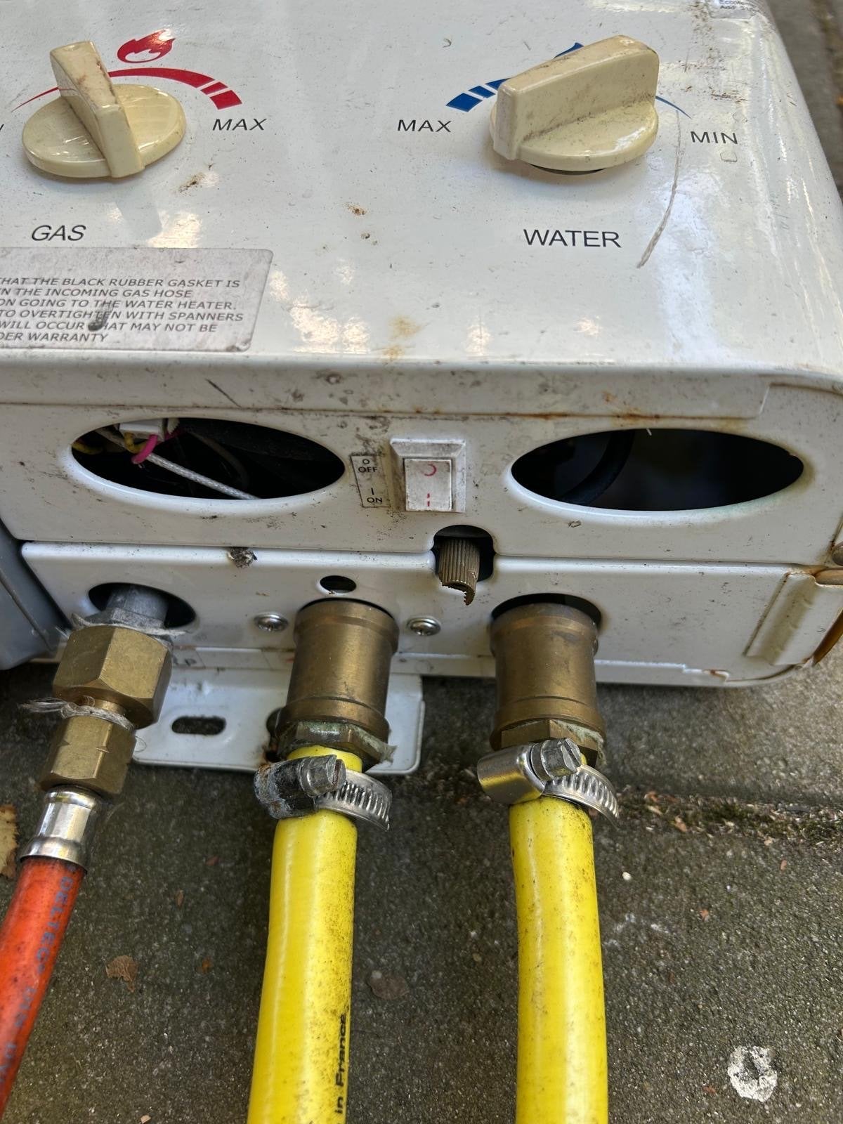 Telewas Techniek Nederland Geiser - Warmwaterboiler, Ophalen, 30 tot 80 cm, Gebruikt, Overige typen