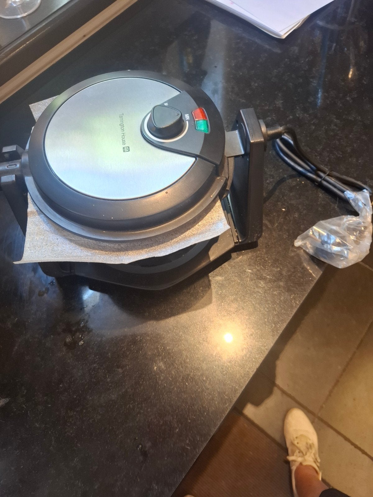 Tarrington House Wafelijzer -  Nieuw, nooit gebruikt, Ophalen, Uitneembare platen, Nieuw