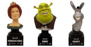 Shrek 2 Shrek, Princess Fiona & Donkey Collectible Busts, Beeldje, Replica of Model, Master Replica's, Ophalen of Verzenden, Zo goed als nieuw