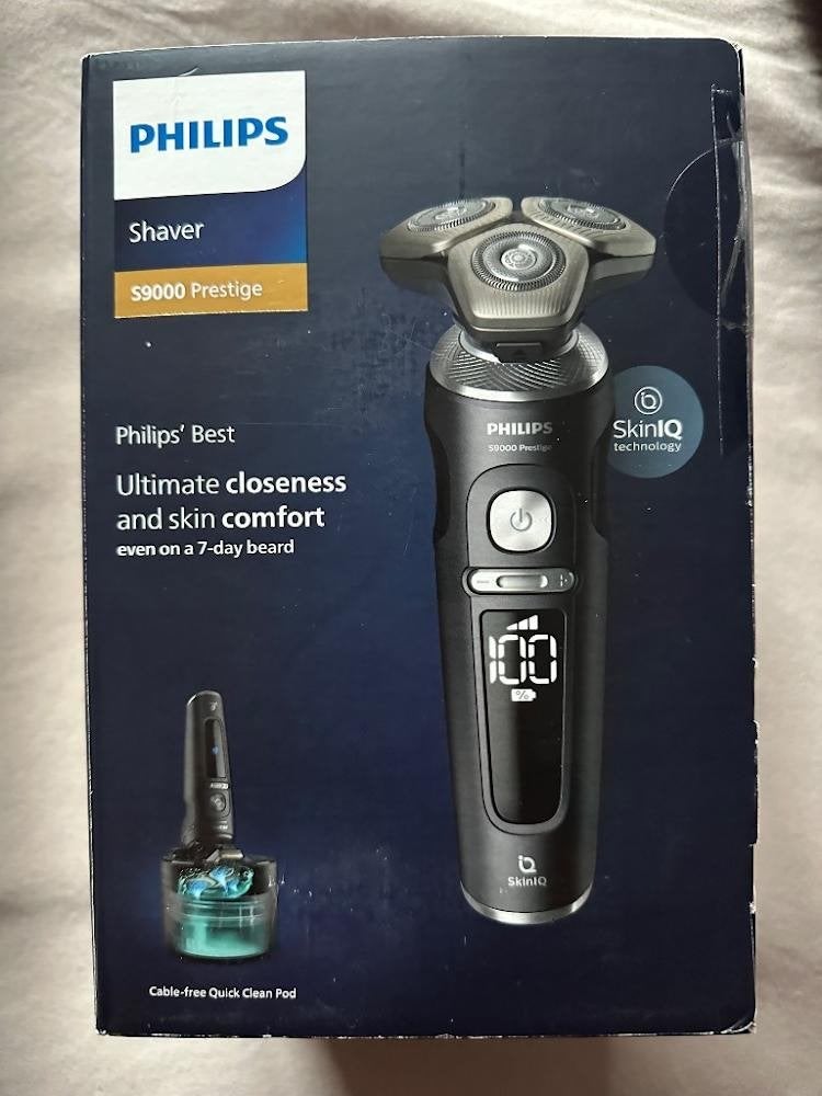 Nieuw in doos: Philips Shaver S9000 Prestige (SkinIQ), Ophalen of Verzenden, Nieuw, Scheren en Epileren