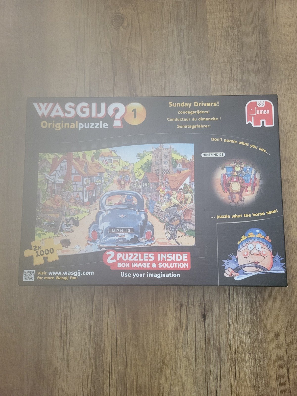 Wasgij Originalpuzzel 1000 stukjes (3 puzzels), Hobby en Vrije tijd, Denksport en Puzzels, Ophalen, 500 t/m 1500 stukjes, Gebruikt