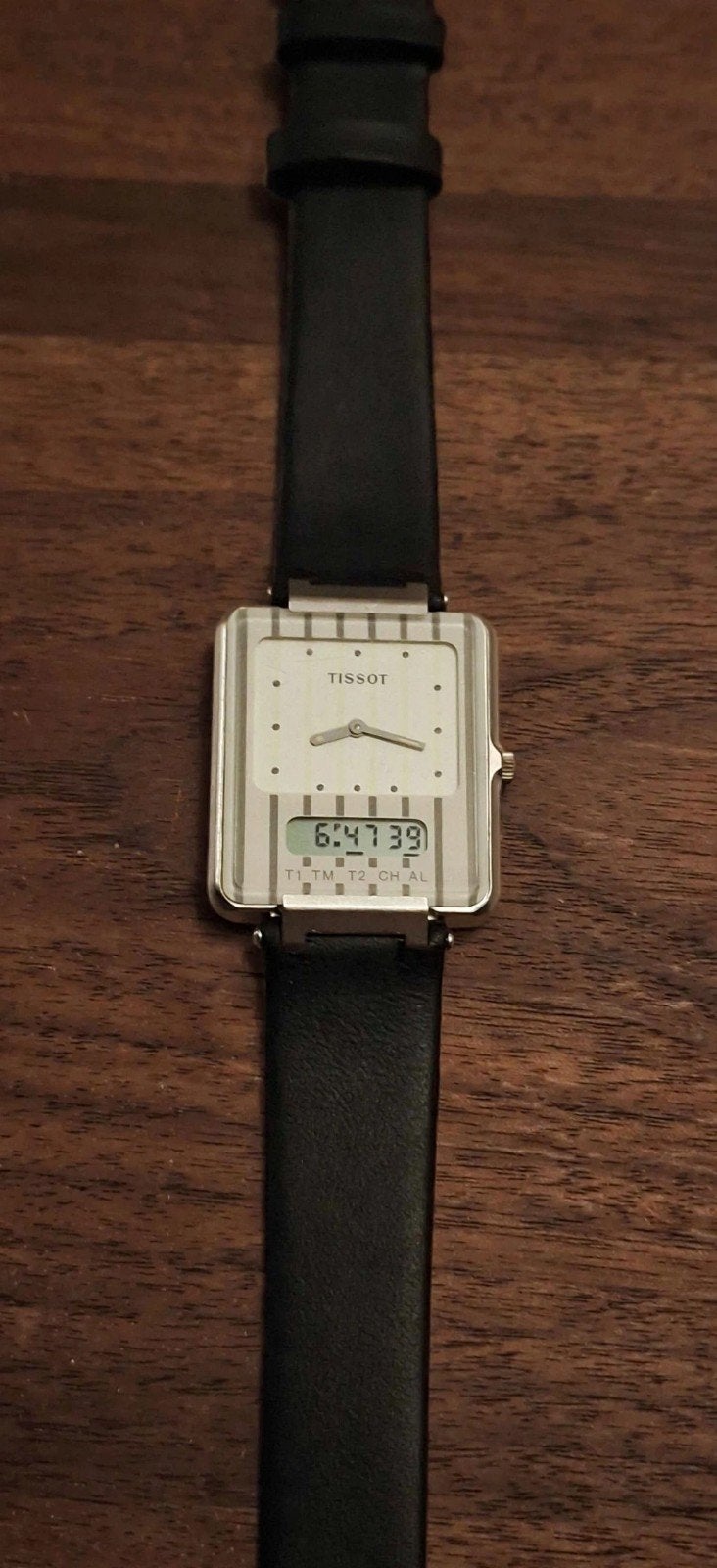 Tissot horloge, Sieraden, Tassen en Uiterlijk, Horloges | Antiek, Ophalen of Verzenden, Staal, Tissot, 1960 of later