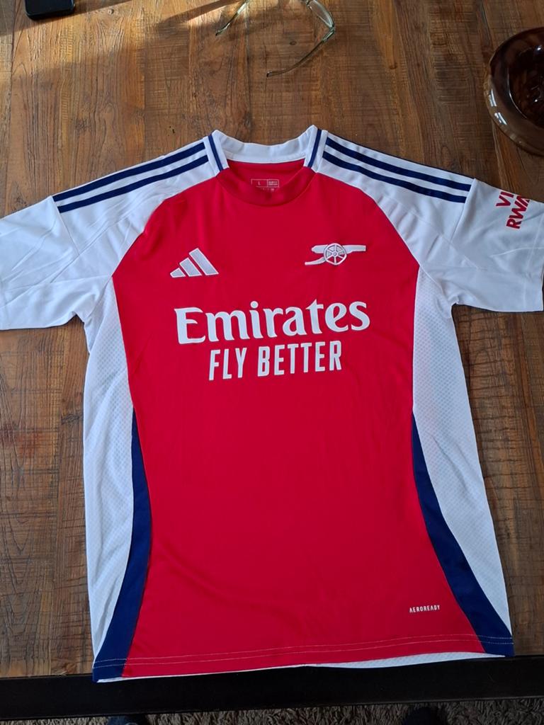 Arsenal voetbal shirt maat L, Verzamelen, Sportartikelen en Voetbal, Ophalen of Verzenden, Zo goed als nieuw, Buitenlandse clubs