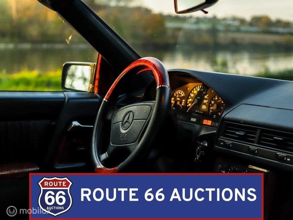 Mercedes-Benz 300 SL | 1993 | Route 66 Auctions, Auto's, Oldtimers, Overige carrosserieën, Zwart, Mercedes-Benz, Bedrijf