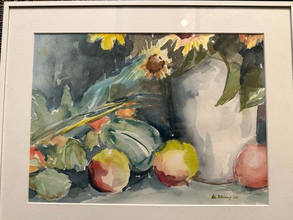 Kees Verwey  Aquarel, Antiek en Kunst, Ophalen