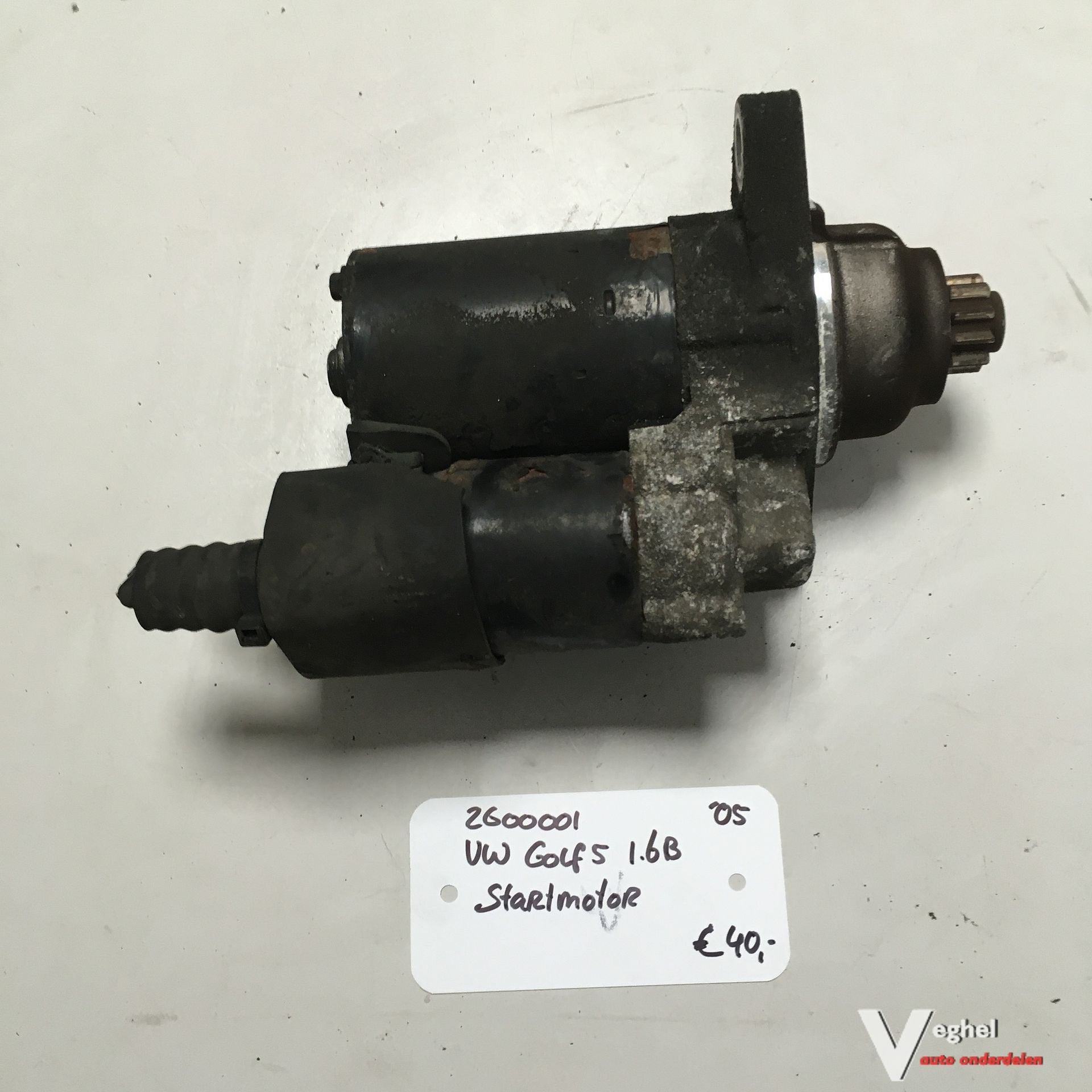 Vw Golf 5 1.6B 2005 5drs 2600001  Startmotor