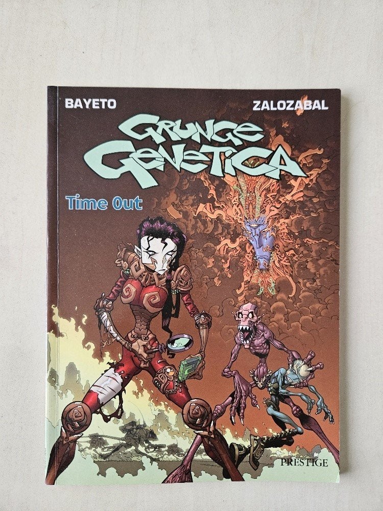Stripboek Grunge genetica - Time out. Door Bayeto Zalozabal, Eén stripboek, Ophalen, Gelezen