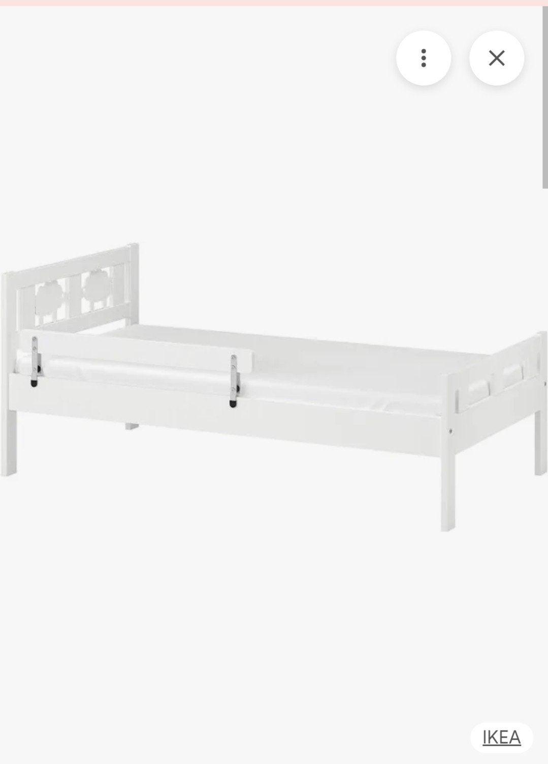 Peuterbed incl matras, Gebruikt, 70 tot 85 cm, Matras, 140 tot 160 cm