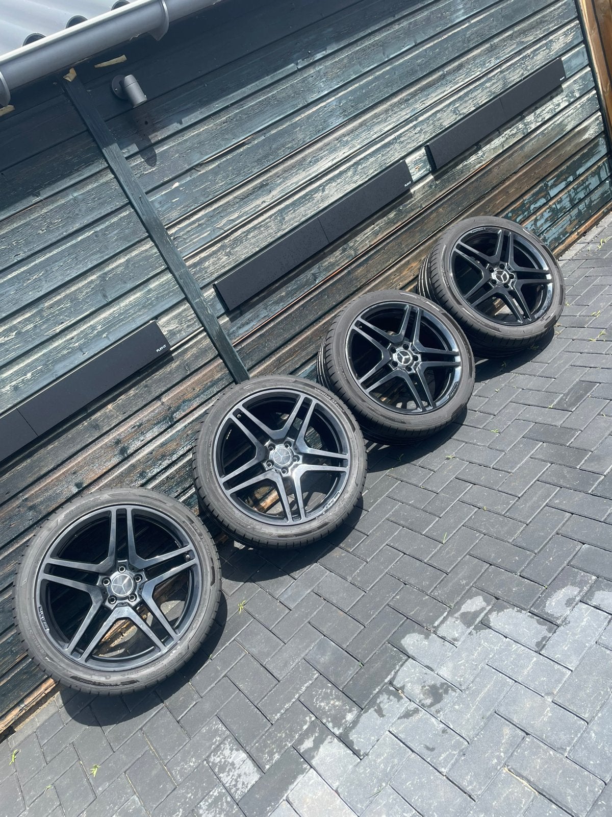 Mercedes Amg breedset 5x112 20 inch + TPMS Sensoren, Auto-onderdelen, Ophalen, Velg(en), 285 mm, Nieuw