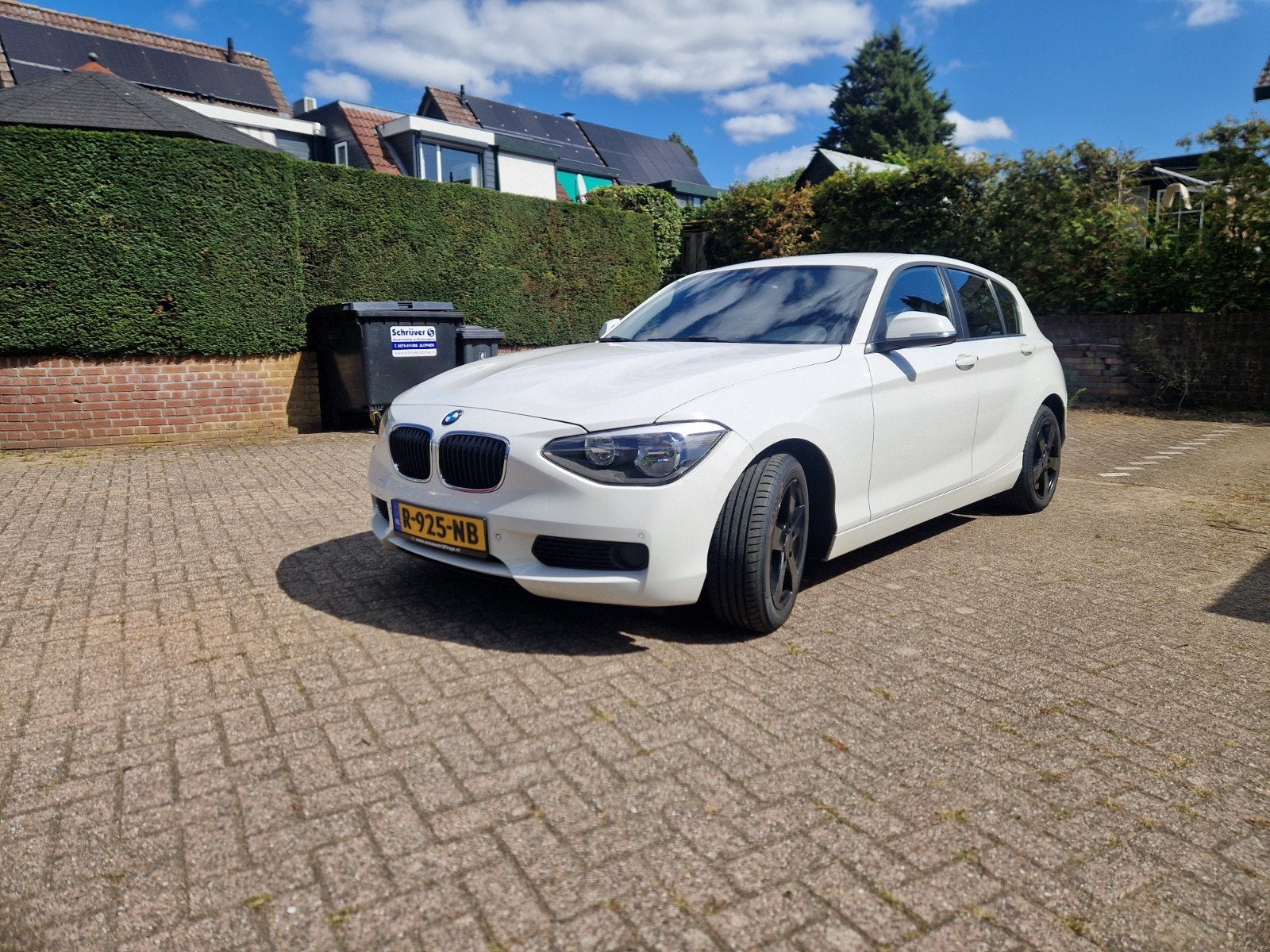 BMW 1-Serie veel opties + 4 winterbanden met velg, 1-Serie, Euro 5, 4 cilinders, Wit