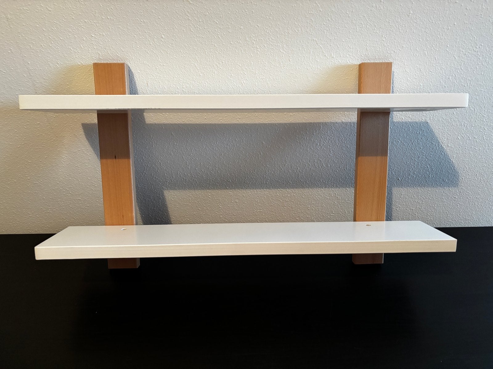 Wit en houten plankje voor baby of kinder kamer, Ophalen, Zo goed als nieuw, Wanddecoratie
