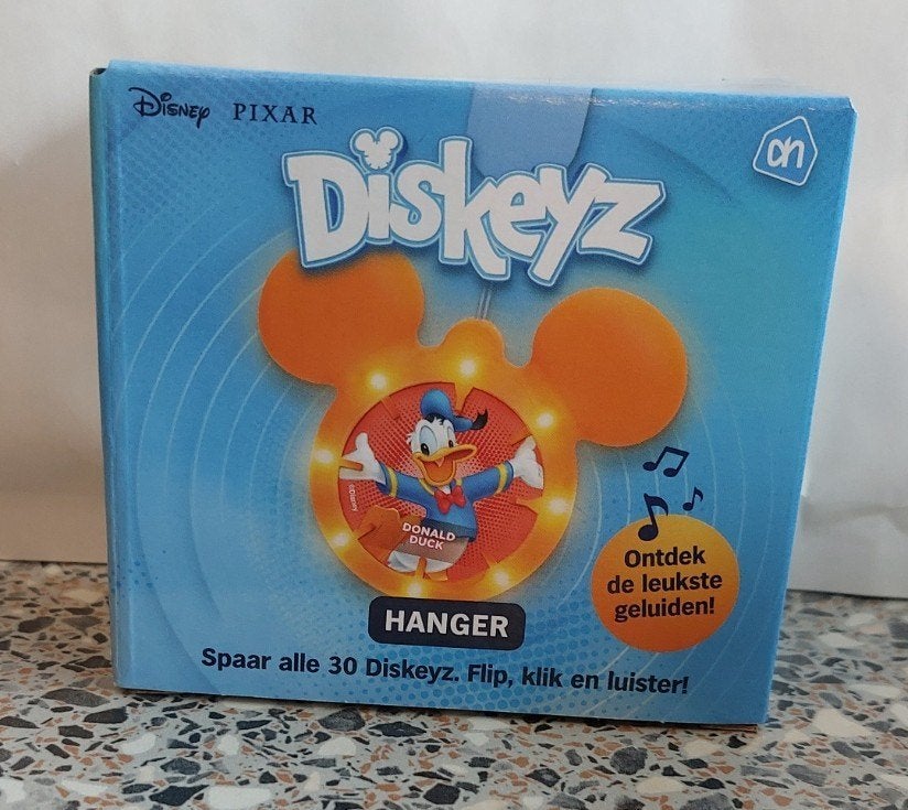 Diskeyz hanger van Donald Duck,, Verzamelen, Albert Heijn, Ophalen of Verzenden
