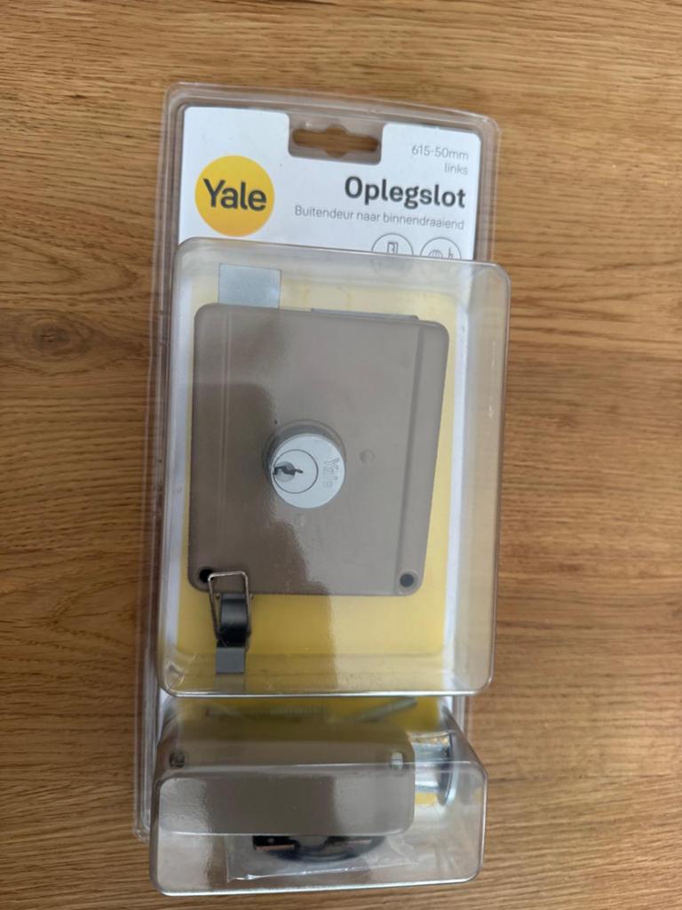 Yale oplegslot NIEUW, Ophalen, Slot