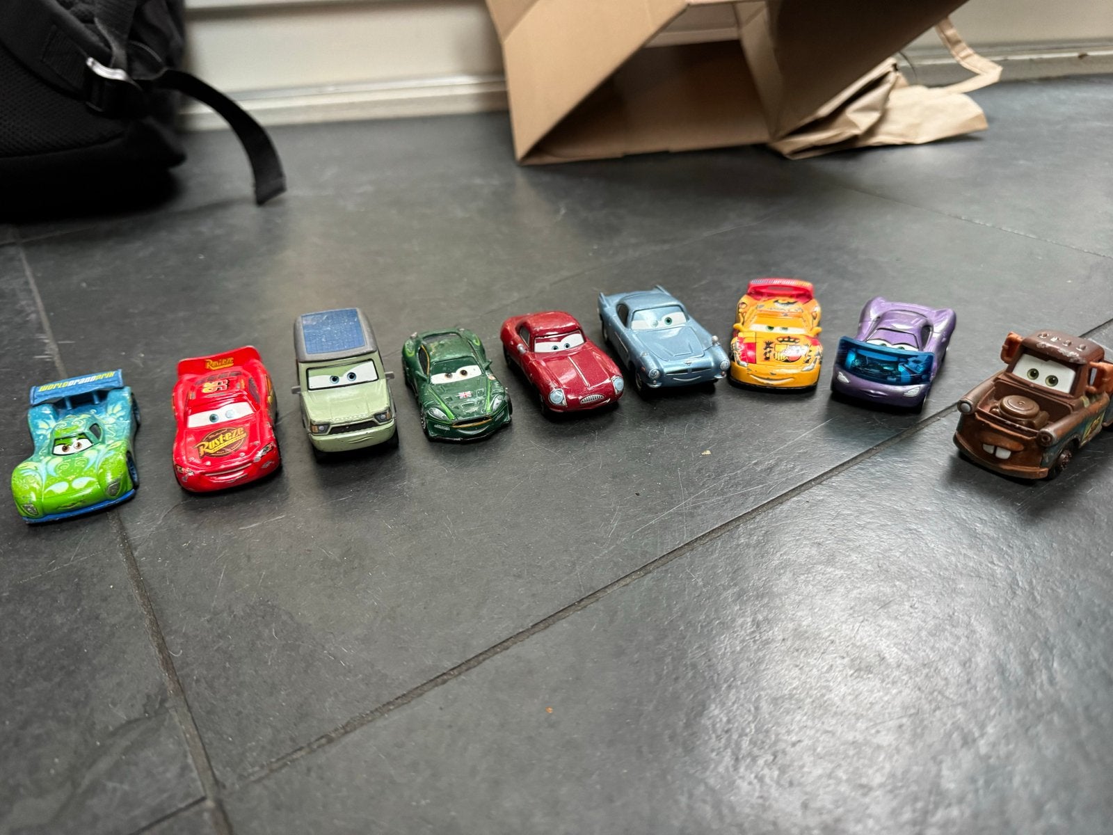 Disney Pixar Cars Diecast Collectie - 8 Stuks, Ophalen of Verzenden, Gebruikt