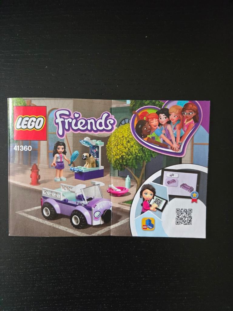 Lego Friends 41360 Emma's Mobiele Dierenkliniek, Ophalen of Verzenden, Gebruikt, Complete set, Lego