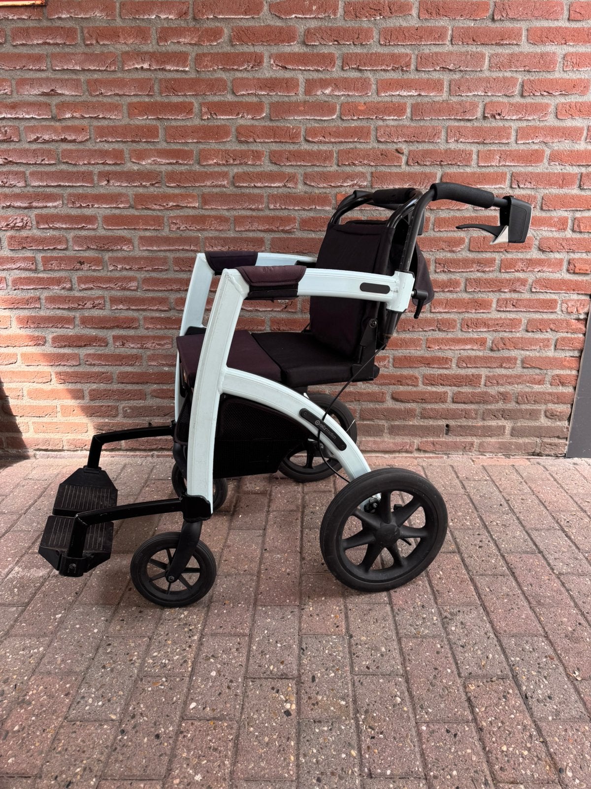 Rollator Rollz Motion 2.1 incl rolstoelpakket, Ophalen, Inklapbaar, Zo goed als nieuw, Duwrolstoel