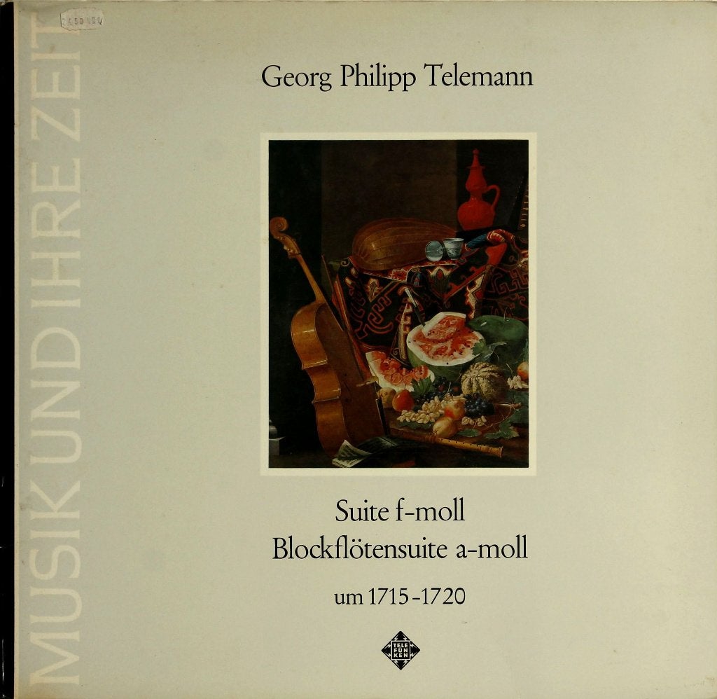 Telemann - Suite in f / suite in a - Brüggen / Harnoncourt, LP, Gebruikt, Overige componisten, Ophalen of Verzenden