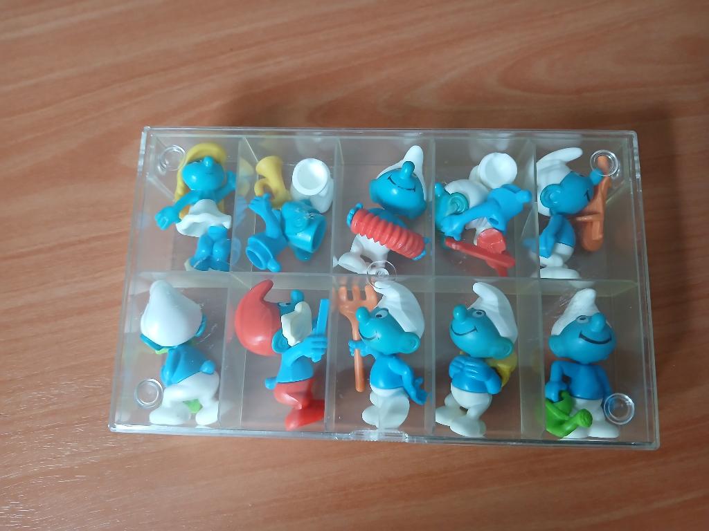Smurfenset - Kinder Surprise (1996), Ophalen of Verzenden, Zo goed als nieuw, Verschillende Smurfen, Poppetje, Figuurtje of Knuffel