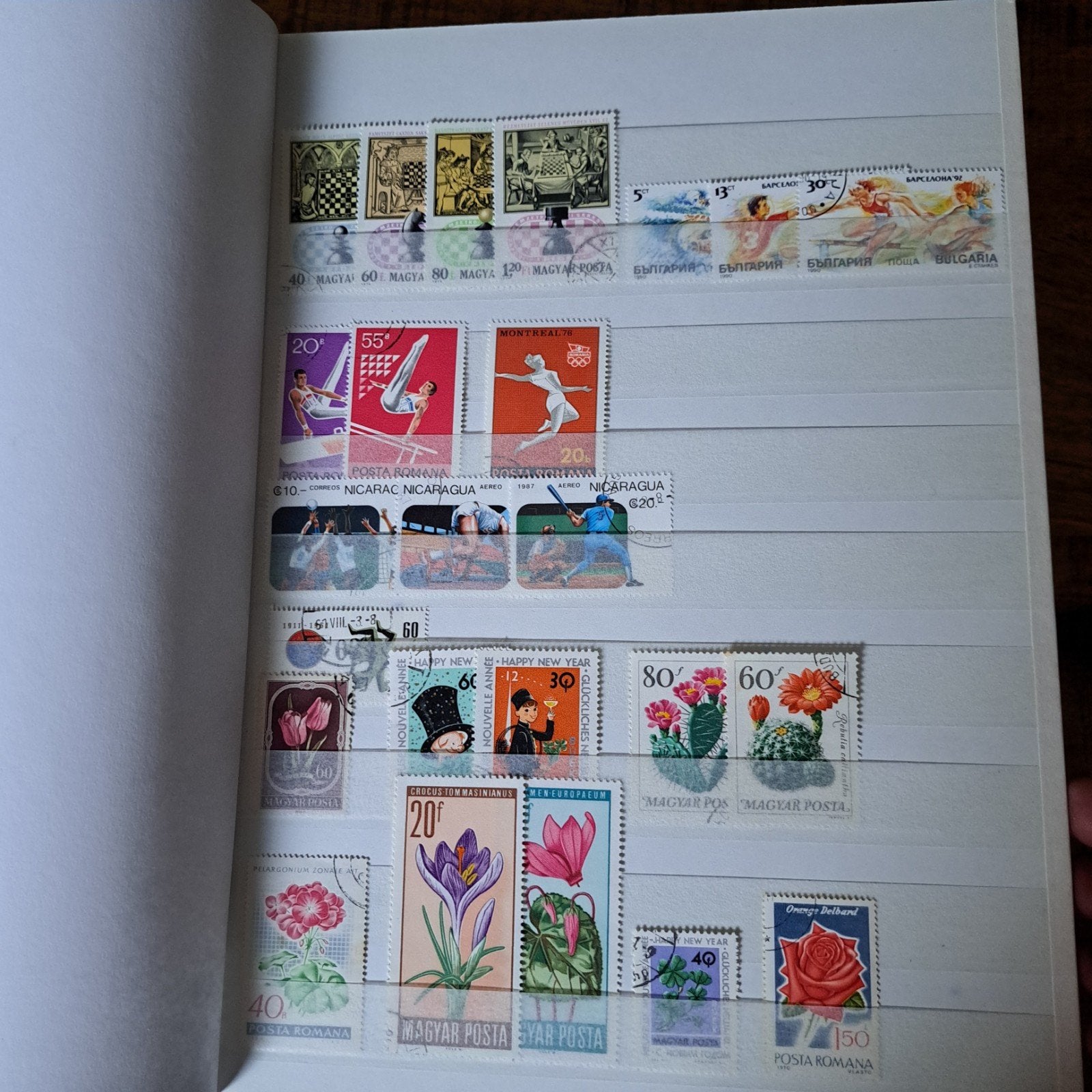 Postzegel album bloemen en sport, Postzegels en Munten, Postzegels | Volle albums en Verzamelingen, Ophalen of Verzenden, Nederland
