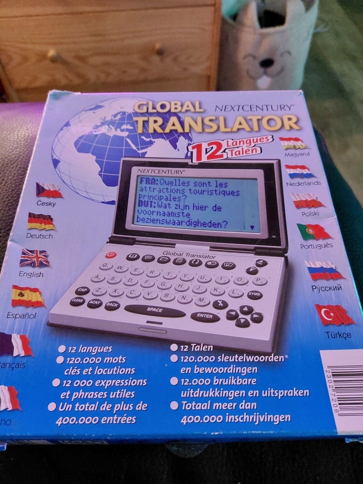 Nextcentury Global Translator 12 Talen(vertaalcomputer), Ophalen of Verzenden, Zo goed als nieuw, Meerdere talen (12)