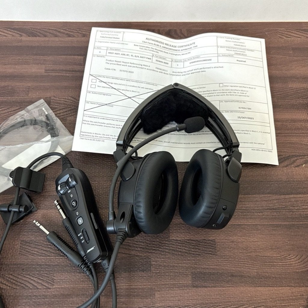Bose A20 met bluetooth naar GA plugs, Audio, Tv en Foto, Koptelefoons, Bluetooth, On-ear, Ophalen of Verzenden, Zo goed als nieuw