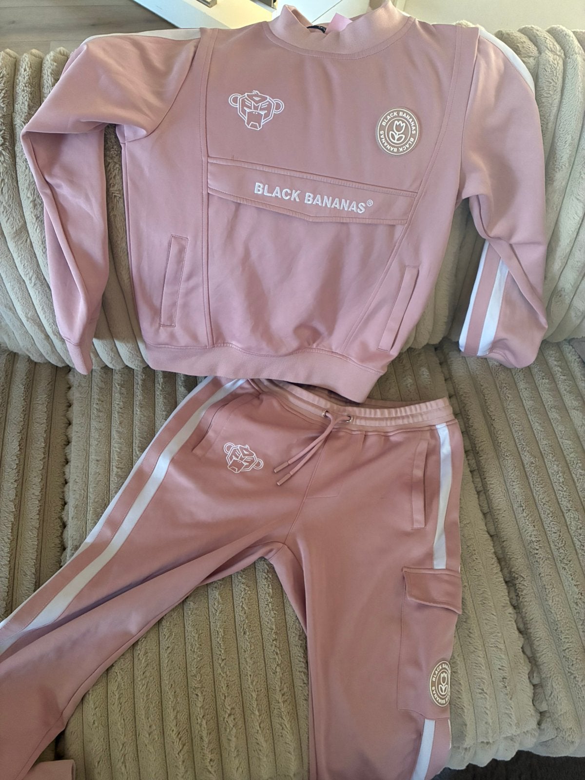 Black bananas trainingspak, Kleding | Dames, Huispakken, Ophalen of Verzenden, Zo goed als nieuw, Roze