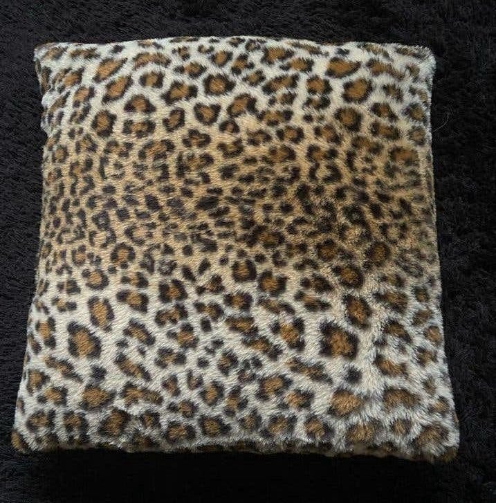 Design Kussen, tijger-cheetah print, 45x45cm, nieuw, Overige merken, Meerkleurig, Vierkant, Nieuw