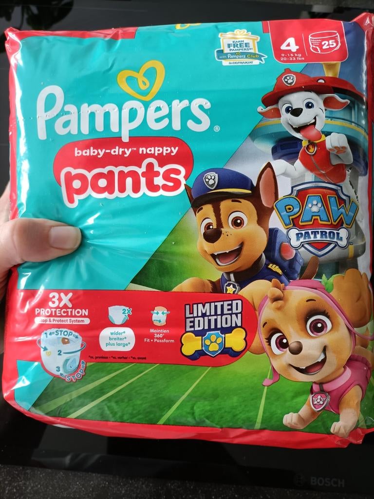 Nieuwe Pampers Pants/luierbroekjes, Maat 4, 25 stuks, Ophalen of Verzenden, Nieuw