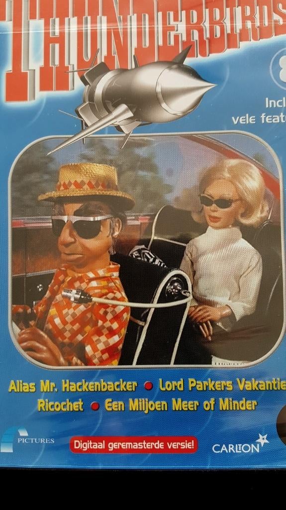 Thunderbirds, Verzamelen, Ophalen of Verzenden, Zo goed als nieuw, Film, Overige typen